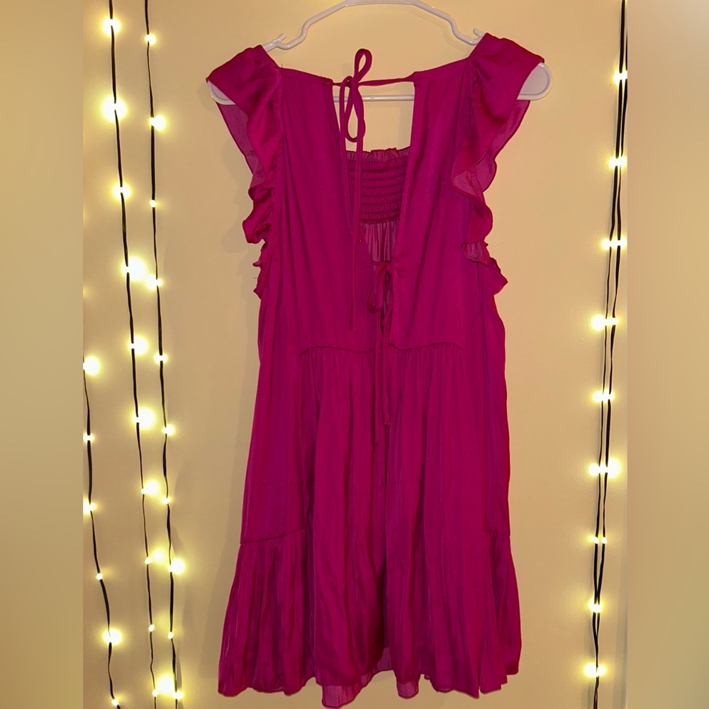 Free People Intimately. S. Pink Mini Babydoll Dress - Picture 8 of 9